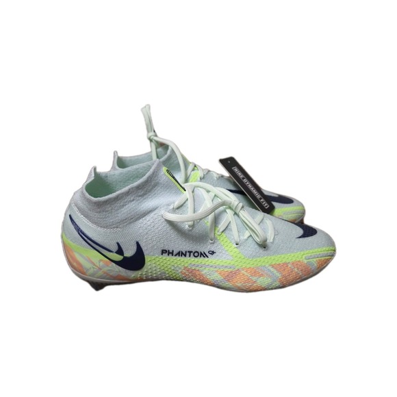 Nike Phantom GT2 Elite DF FG Men's 6.5 Barely Green/Blackened‎ Blue CZ9889-343 - Picture 8 of 12